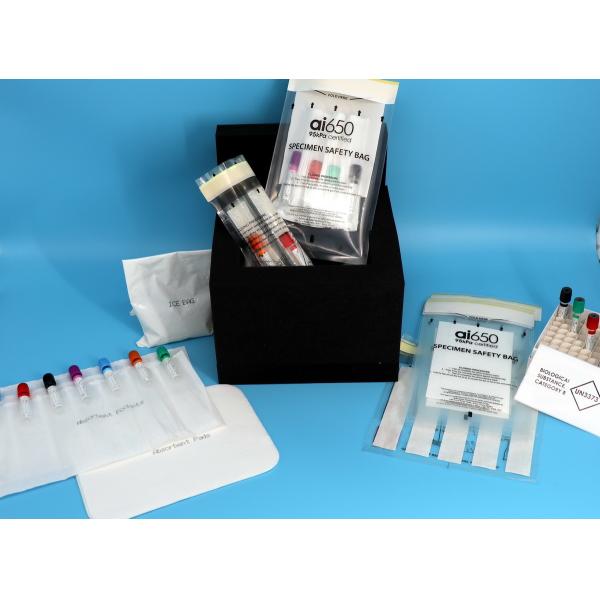 PE Material 95kPa Biohazard Bag For Heat Sealing Leakproof