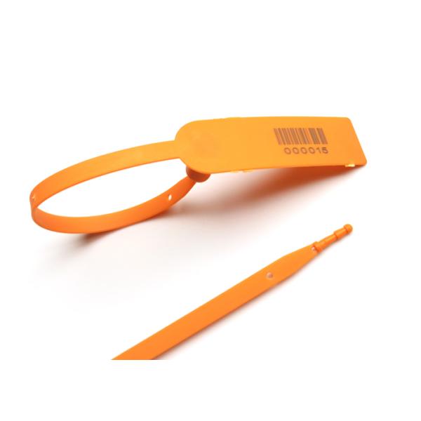 194 N Tensile Strength 270 mm PP and ABS Plastic Security Seal for Truck Container Padlock