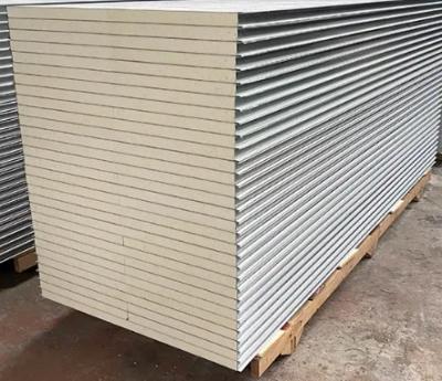 50mm-200mm Insulated Polyurethane Sandwich Wall Roof Panels for Soundproofing