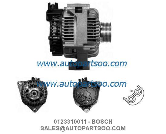 0123310011 0986040220 - BOSCH Alternator 12V 80A Alternadores