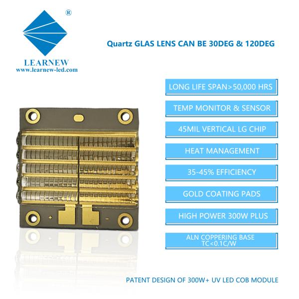 волна обломока 34-38V 2235 СИД 365nm 385nm 395nm UVA 300w сформировала