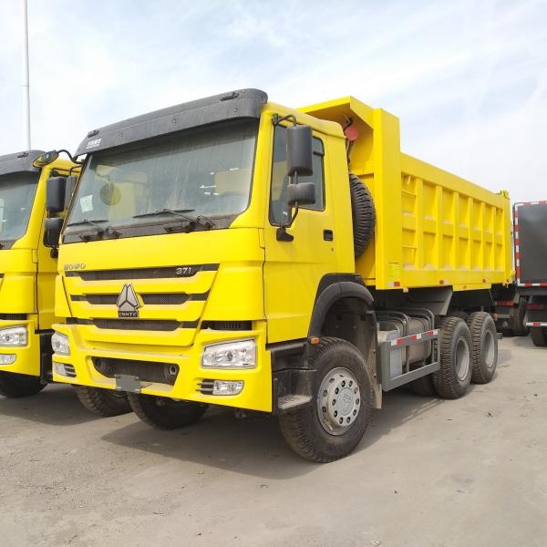 Ventral Tipper Hydraulic Lifting Sinotruk 6X4 Used Sand Dump Truck with ISO Certification