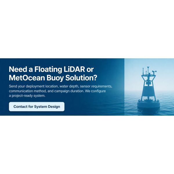 Offshore Wind Floating LiDAR Data Buoy Platform