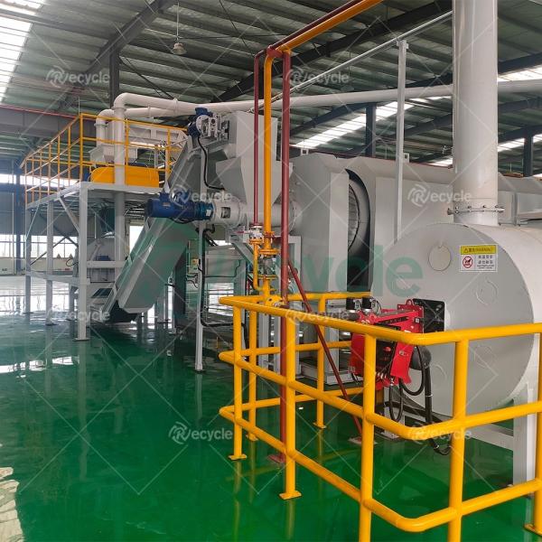 1000kg/h Pouch Type Lithium Battery Recycling Machine Complete Line
