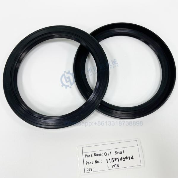 Гидравлическое уплотнение масла 115x145x14 вала элемента уплотнений смазывает FKM резиновое FPM метрический TC