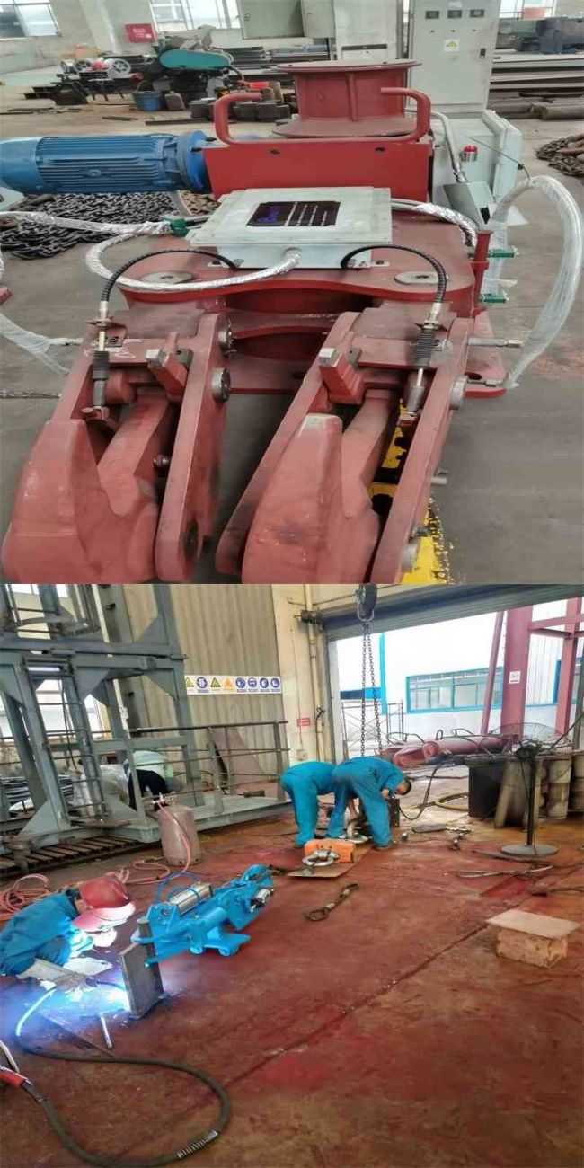 Тройной крюк зачаливания быстрого выпуска крюков 100ton буксируя крюк для берега шлюпки