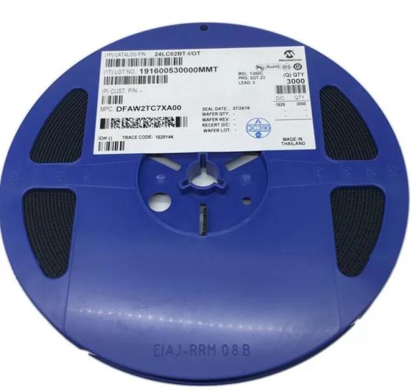 Original 24LC02BT-I/OT  from Microchip Technology