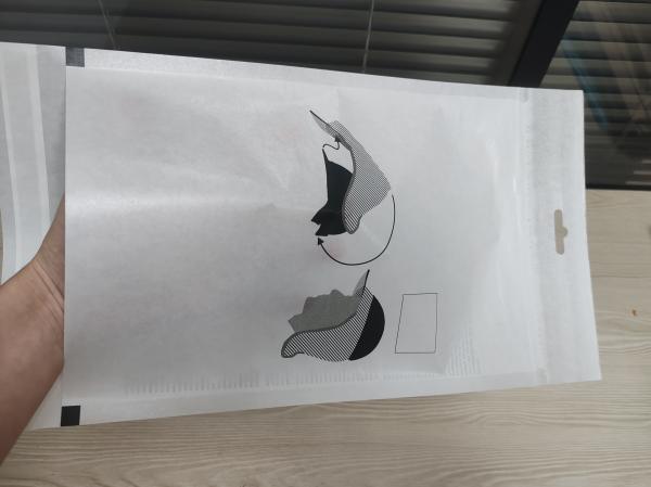 Waterproof Translucent Glassine Bags Moisture Resistant Eco Friendly Glassine Bags With Mini Handle