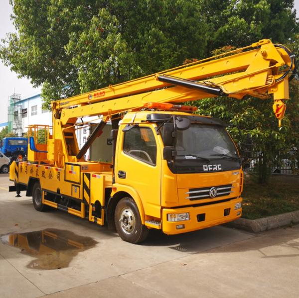 Dongfeng 25m Hydraulic Aerial Platform Truck Construction Equipment High Altitude Working