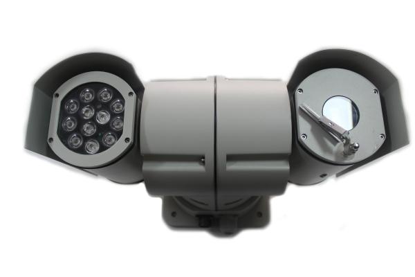IR Night Vision PTZ Rugged high speed Police car Cameras mounted outdoor