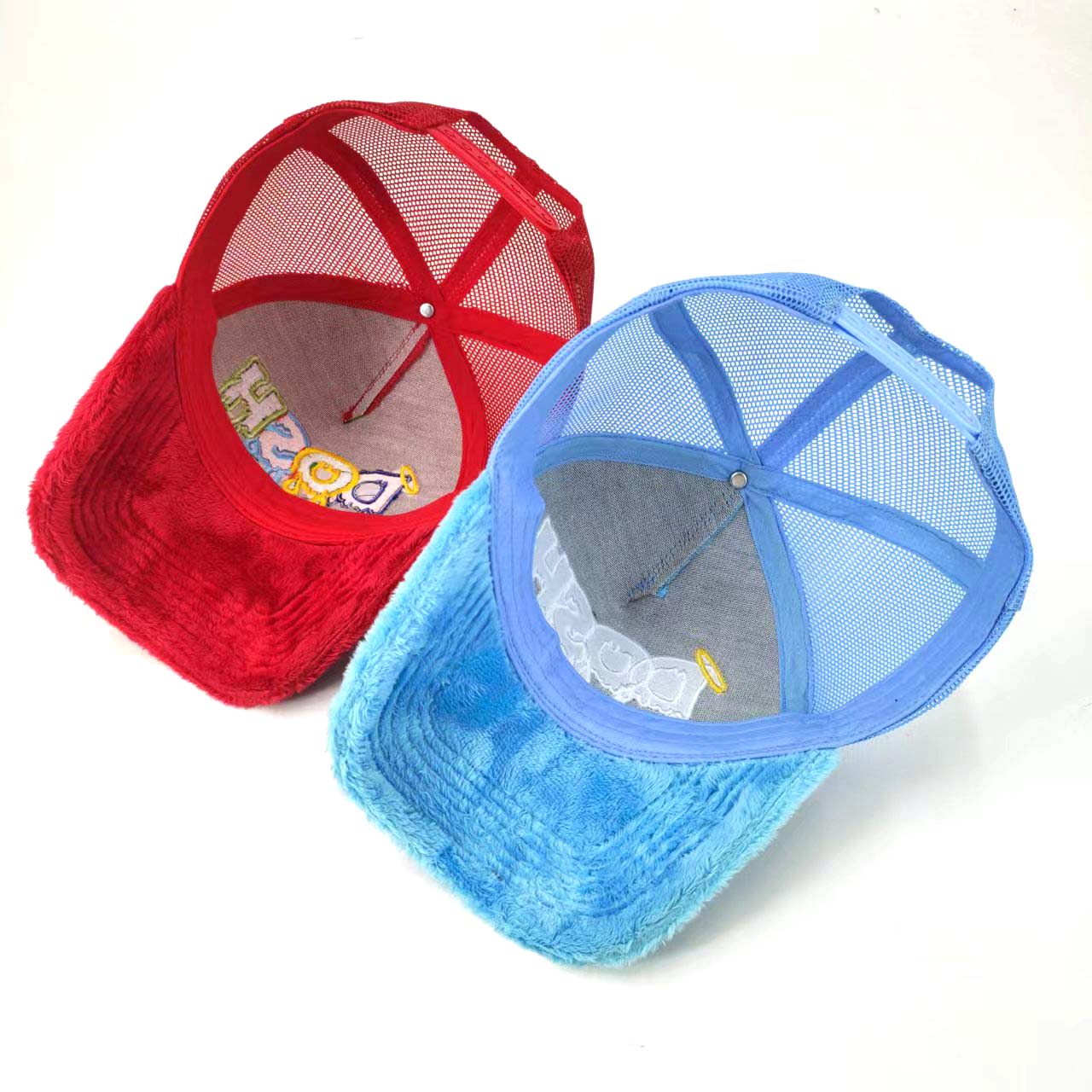 Fluffy Furry Mesh Trucker Caps Fuzzy Fur Baseball Custom Snapback Snapback Cap