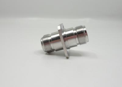 Stainless Steel N Type Female to Female 4 Hole Flange Adapter 11GHz