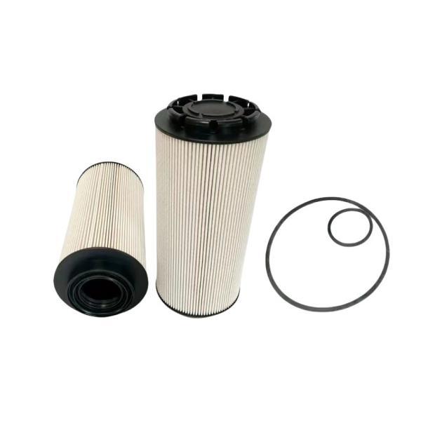 Elemento de filtro de aceite de buen metal y papel de filtro para el motor de camión Scania 1873016/1873018