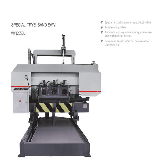 Bandle Cutting Structural Steel Automatic Bandsaw Machine Special For Graphite