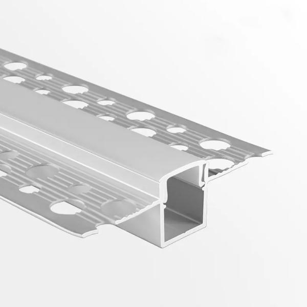 6063 T5 Aluminum LED Strip Profile with PC PMMA Cover and 5-Year Warranty