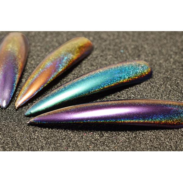 OEM/ODM Yes. Holographic Nail Powder for Poleyster Nails High Standar