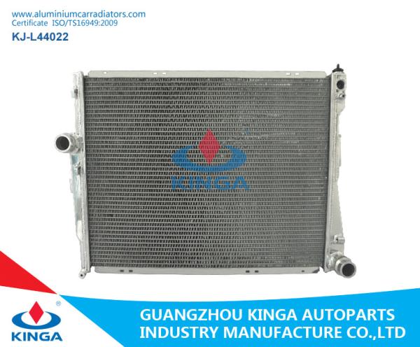 Silver Aluminium Car Radiators / BMW Auto Spare Parts For 316 /  318i'98-02