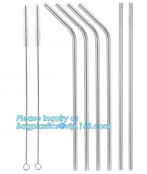 Reusable Stainless Steel Drink Straw,Reusable Drinking Straw 304 Stainless Steel Metal Straws,Stainless Steel Metal Drin