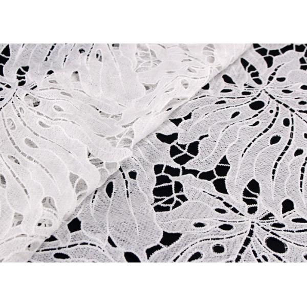 дизайн лист ткани шнурка полиэстера молока 125км поли/ткань гипюра вышитая для платьев