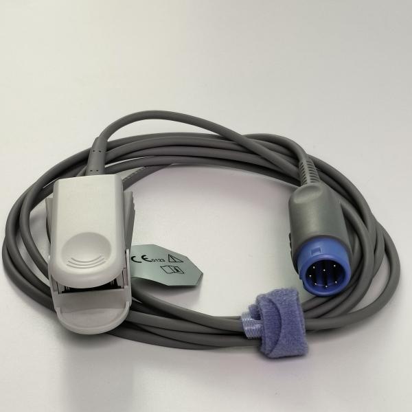 Семь игл с интегрированным пальцем Клип Кровный кислородный зонд Кровный кислородный датчик Взрослый 2,5 М многоразовое использование REF SH1