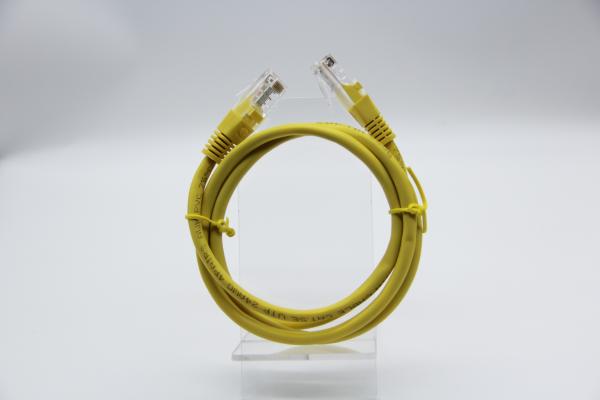 Cat5E イーサネットパッチケーブル 30V PVCジャケット 24 AWG CCS電波 RJ45 1m-30m 長さ