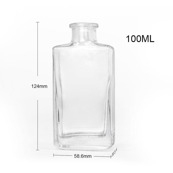 Screw Cap Glass Bottle 700ml for Liquors and Beverages