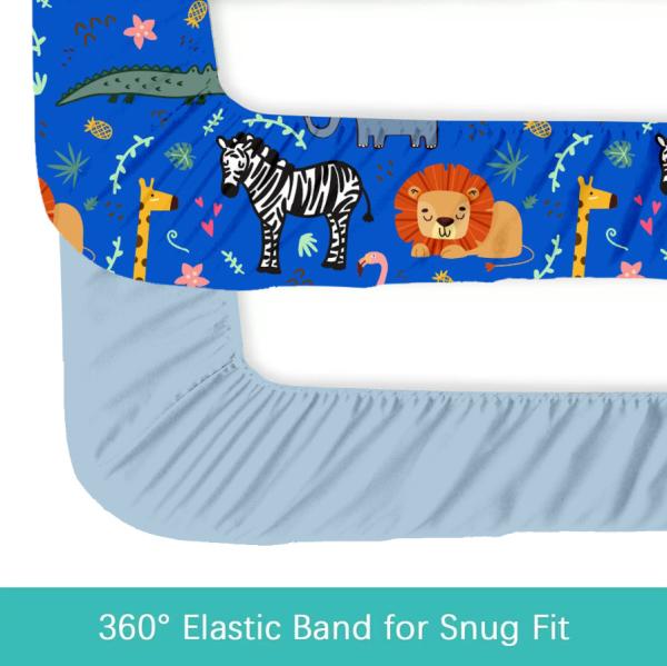 Breathable Bassinet Cover Sheet Machine Washable With Modern Minimalist Style