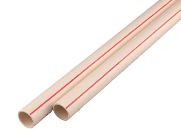 Flame Retardant CPVC 3/4 Inch Pipe Fittings Plumbing Plastic Cpvc Yellow Tubes Irrigation Conduit Pipe