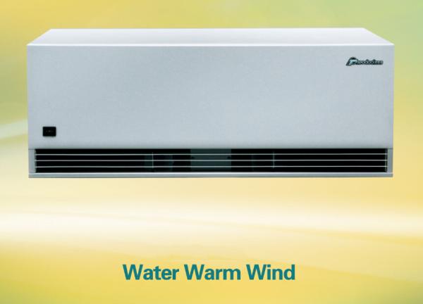 Rendement élevé rideau eau-air chaud en 36 pouces barrière pneumatique thermique de porte de source d'eau