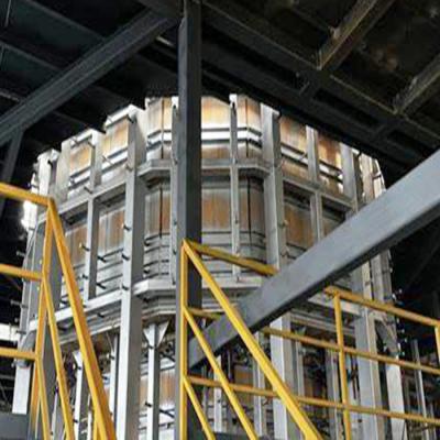 10Tpd Fued AZS Horno de vidrio eléctrico Horno de fusión de vidrio de ahorro de energía