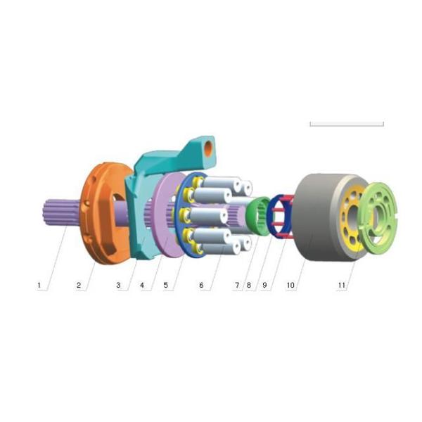 Foundable Excavator Hydraulic Pump Parts NX 15 NX45 KVC925 KVC930 Multi Size