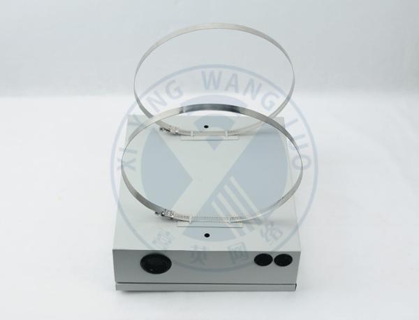 Outdoor IP65 Cold rolled steel(SPCC)  Wall Mounted Fiber Optic Distribution Box with 2*1:8 PLC Port SC