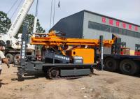esteira rolante hidráulica profunda de 350m que fura Rig Small Scale Portable Water bem