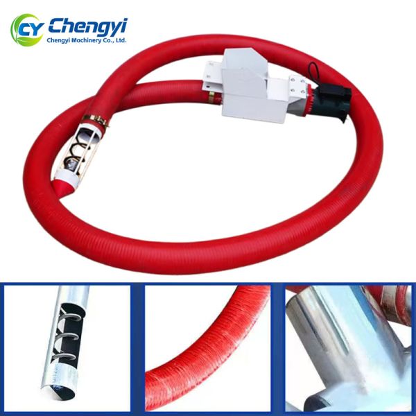 Portable UV Resistant Grain Conveyor Flexible Suction Machine For Field Transport