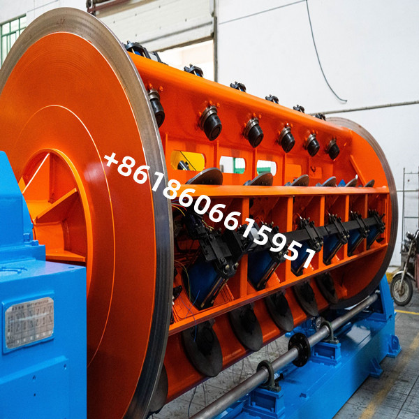 Friendly Operation Disc Type Stranding Equipment Pre Twist Conductor Making