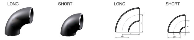 P235TR2 90 Degree Black Paint Seamless Elbow Butt Welded Carbon Steel Elbow