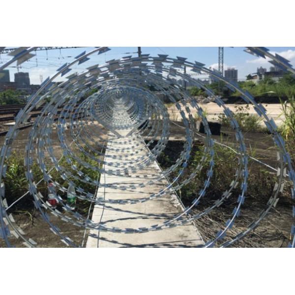 Alambre de púas de la maquinilla de afeitar de la concertina de BTO-22 2.5m m para la cerca de la granja