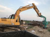 Construction écologique Mini Excavator Vibro Pile Hammer