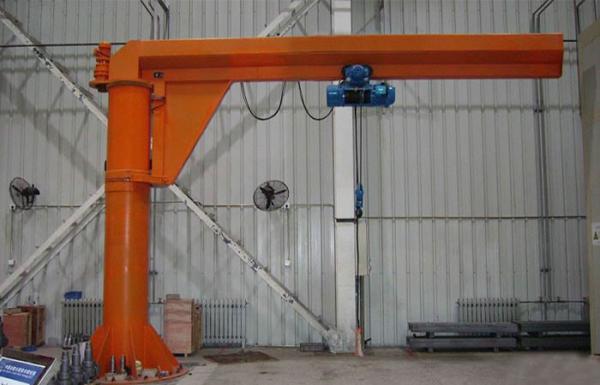 a coluna 2000kg montou a cor de gerencio do ° de Jib Crane Lifting Machine With 360 personalizada