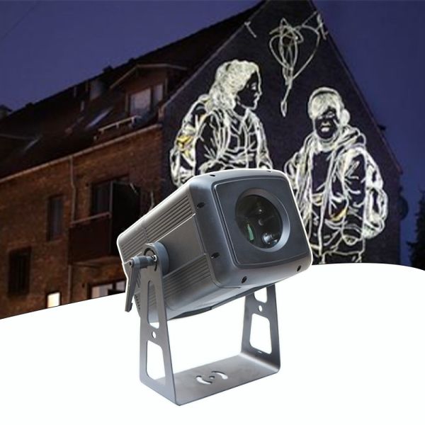 200w Non-zoom Waterproof Ip65 Gobo Projector Outdoor Buildings Projector Light