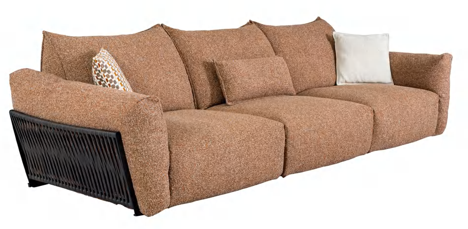 Italian minimalist color blocking modular sofa , apartment furniture
