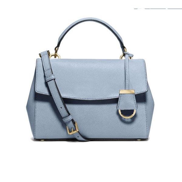 Female European and American fashion leather handbags embossed first layer of leather mini bag