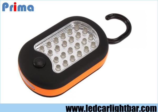 Portable 24+3 LED Camping Lights ABS Waterproof 10000 MCD Brightness