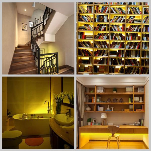 Baby single bed led strip light motion sensor light switch 1.5 meter strip led light sensor