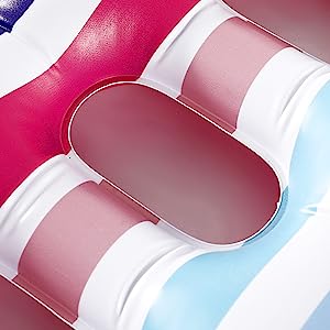 Inflatable Tanning Pool Lounger Float, Sun Tan Tub Sunbathing Raft Floatie Toys Water Filled Tanning Bed Mat