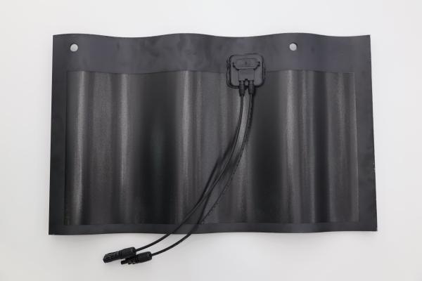 Spain Tiles Curved Solar Roofing Shingles Flexible Solar Panel Roof Tiles