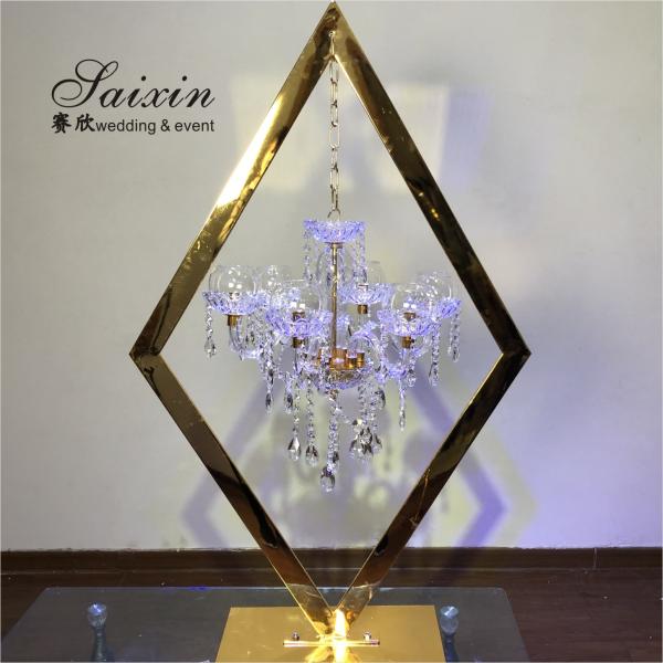 Теневая кристаллическая люстра лампа украшение свадебное мероприятие Сцена 116 см