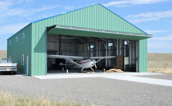 Modular Easy Assembly Steel Structure Aircraft Hangar Modern Economical Prefabricated Industrial Hangar Small Light Warehouse