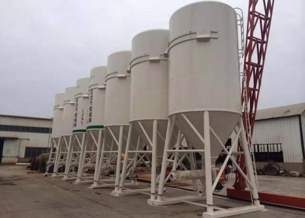 Galvanized Steel Cement Storage Silo Cement Concrete Storage Tank 30T - 150T