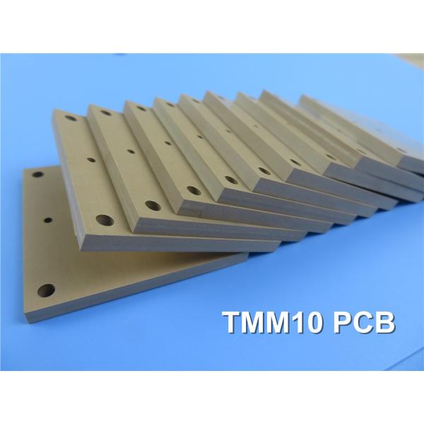 Rogers TMM10 PCB Material For High PTH Hole Reliability